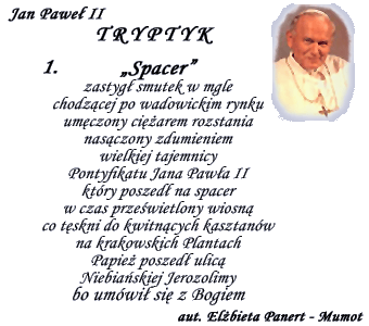 Tryptyk - wiersz 1.